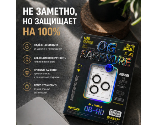 Защитное стекло для камеры iPhone