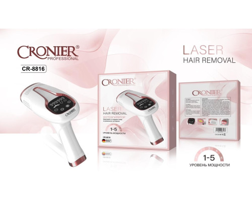 Лазерный фотоэпилятор для женщин CRONIER CR-8816 для всего тела