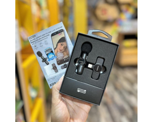 REMAX Микрофон для мобильного устройства Remax K09, черный