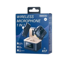 Микрофон петличный Remax K17, Черный