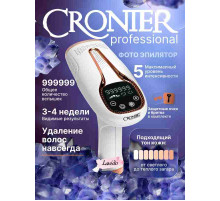 Фотоэпилятор Cronier CR-8815: лазерное удаление волос дома, 999 000 вспышек