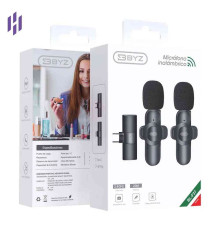 Беспроводной петличный микрофон BYZ с разъемом Lightning
