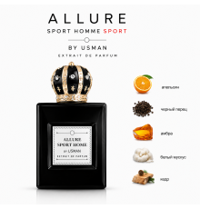 Парфюмерия вода ALLURE SPORT HOMME by Usman 50ml