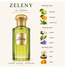 Парфюмерная вода ZELENY by usman 50ml