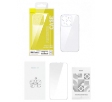 Чехол и защитное стекло Baseus SuperCeramic Series Glass ARCJ000102 для iPhone 14 Pro