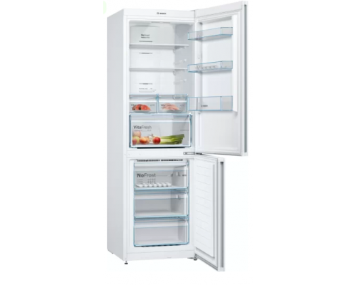 Холодильник Bosch KGN36XW30U, 302л